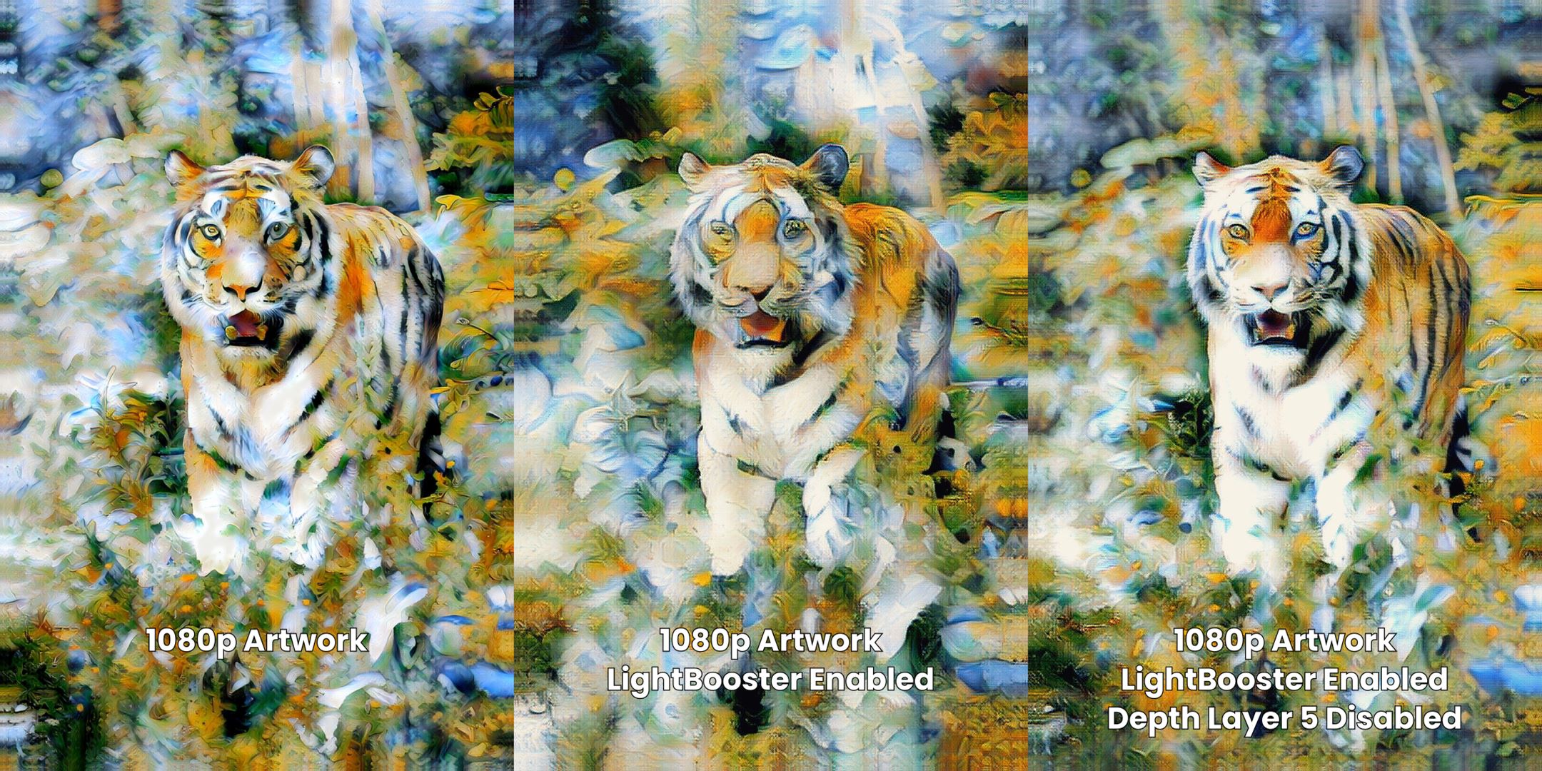 Low-Resolution Artwork Comparisons