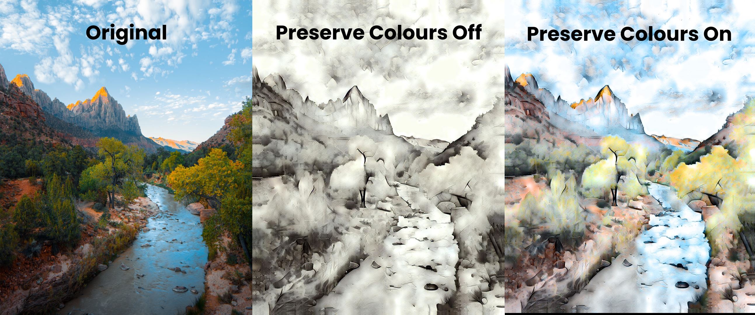 Preserve Colours