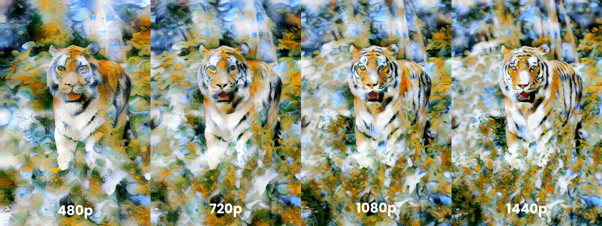 Resolution Details Comparison
